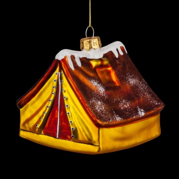 Украшение ErichKrause Decor Походная палатка 8см, стекло