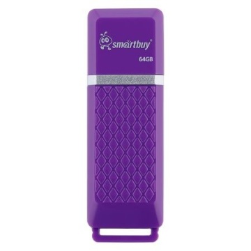Флеш-драйв  64 GB USB 2.0 Smartbuy Quartz series Violet