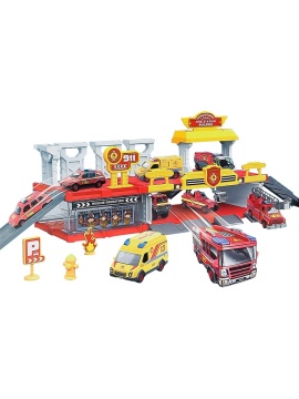 Парковка 51*15см "Пожарная станция"