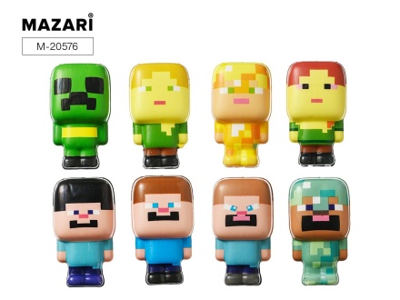 Антистресс-мялка "Сквиш M-craft" 8,5*5,5см, ассорти