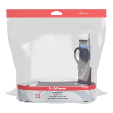 Набор настольный пластиковый ErichKrause Harmony, Marsala, ассорти из 3 цветов