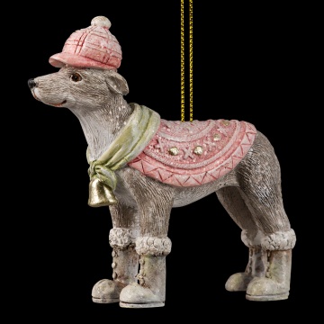 Украшение ErichKrause Decor Собака в кепи 7.5см