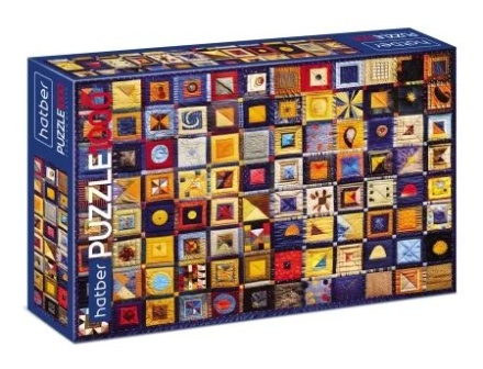 Пазлы 1000 элементов  680*480мм. "Пэчворк" Premium