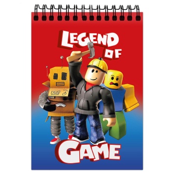 Блокнот А5  60л гребень "Blocks" кл.