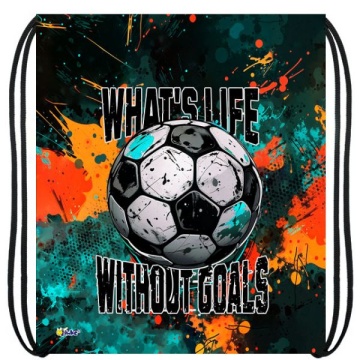 Мешок для обуви. 1 отделение. "Футбол гранж" (410*490 мм)