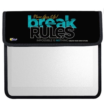 Папка для тетрадей. А5. Клапан на липучке. "BREAK RULES"