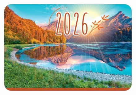 Календарь карманный на 2026 год "Горный пейзаж"