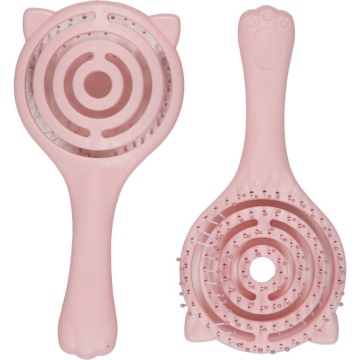 Расческа "deVENTE. Kawaii Cat" пластиковая, ручка с лапкой, обушок с ушками