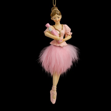 Украшение ErichKrause Decor Мари и Щелкунчик зефир 12см