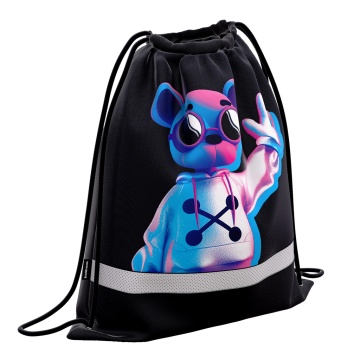 Мешок для обуви ErichKrause с вентиляцией 500x410мм Neon Crew