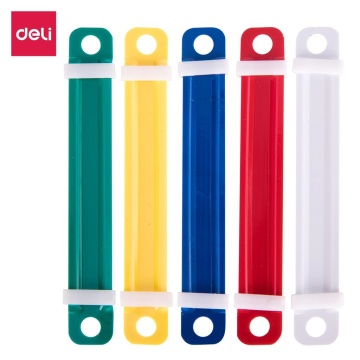 Механизм скоросшив. пласт. с перфорацией, Deli ассорти