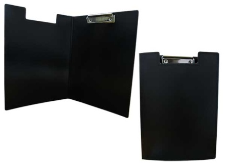 Папка-клипборд А4 черная, 1,2 мм