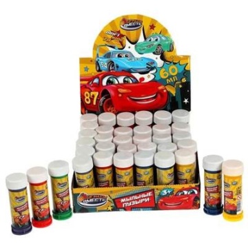 Мыльные пузыри 60мл "Машинки"