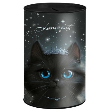 Копилка металлическая "Принцесса Луна" 15,7*10*10см