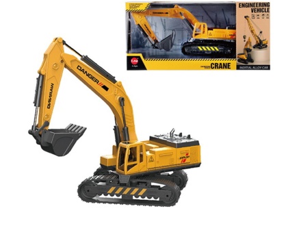 Машинка инерционная 31см "Экскаватор"