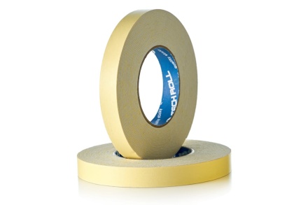 Скотч крепп 19мм*10 м белый