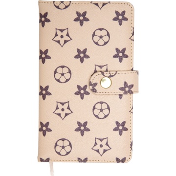 Планинг недат. 100*170мм  80л.,кожзам "Selena" бежевый, 70м/г2, на кнопке