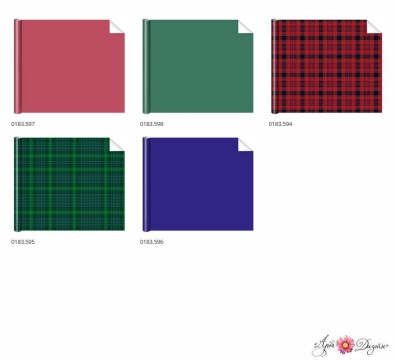 Бумага упаковочная 70*100см "Классика ассорти"