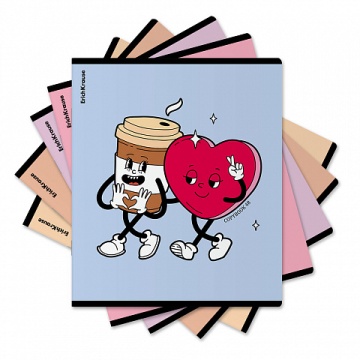 Тетрадь А5 48л кл. Erich Krause "Yummy", матовая ламинация+выборочный УФ-лак MIX-PACK