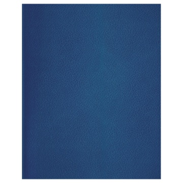 Тетрадь 96л., А5 клетка BG, бумвинил, синий (357604)