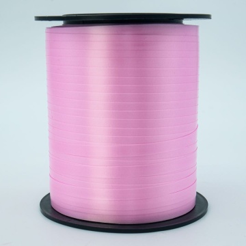Лента упаковочная ПВХ 5мм*240м, светло-розовая
