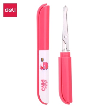 Ножницы Deli E6000A Little dino детские 135мм сталь ассорти блистер