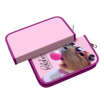 Пенал-книжка без наполнения ErichKrause 110x205x25мм CapyBarbara