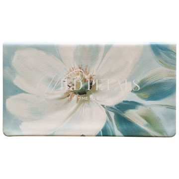 Планинг дат. 2026г 160*90мм 64л., кожзам., интегр.пер. "Petals. Цветок" ляссе