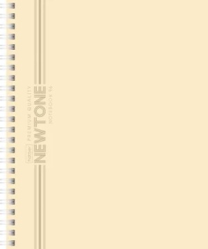 Тетрадь А5 96л кл. гребень Hatber "NEWtone PASTEL. Лунный камень" софт-тач