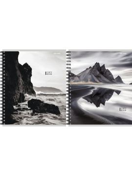 Тетрадь А5 48л кл. гребень Проф-Пресс "Завораживающие пейзажи - 3" двойная обложка