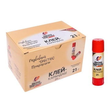 Клей-карандаш «Школа творчества» 21 г