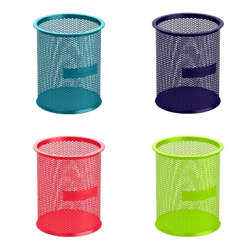 Подставка цилиндрическая металлическая ErichKrause Compass, Reef, ассорти