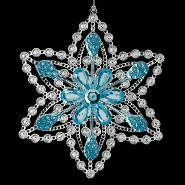 Украшение ErichKrause Decor Снежинка ограненная 14см