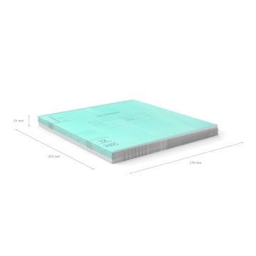 Тетрадь школьная ученическая с пластиковой обложкой на скобе ErichKrause Классика CoverPrо Vivid fiz