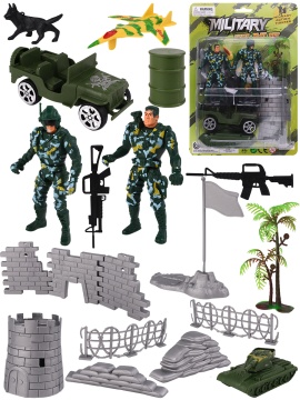 Набор солдатиков "Военные-2" с аксессуарами