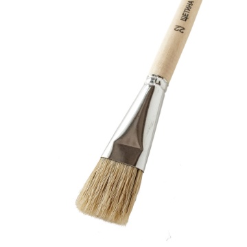 Кисть щетина плоская 22  " Артекс" короткая ручка