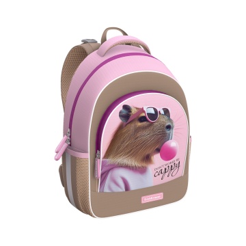 Ученический рюкзак с грудной перемычкой ErichKrause ErgoLine 15L CapyBarbara