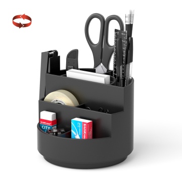 Набор настольный вращающийся пластиковый ErichKrause Mini Burger, Classic, черный