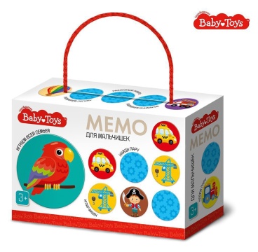 Игра Мемо "Для мальчишек" Вaby Toys (28 карточек) 3+