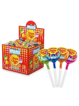 Карамель леденцовая Chupa Chups 6 гр. ,/уп.100 шт./, ассорти