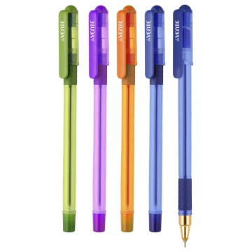 Ручка шар. deVENTE "Mr. Gold", 0,5мм, масл. основа, тонир.корпус, рез.держатель, синяя