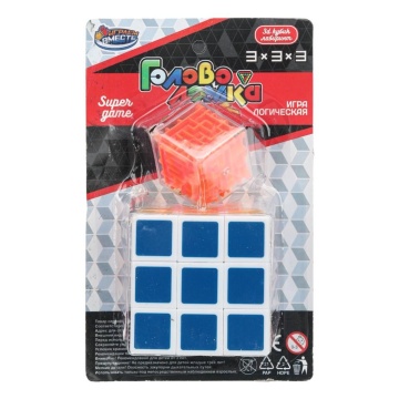 Головоломка "Кубик" 9см