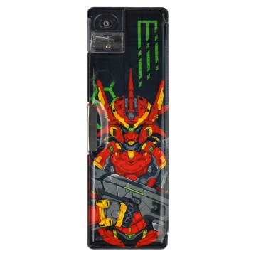 Пенал пластиковый (215*70*30) "Роботы" пвх, магнитный клапан