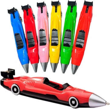 Ручка шариковая автоматическая "МАШИНКА F-1", ассорти