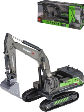 Машинка инерционная 28см "Эскаватор" в коробке