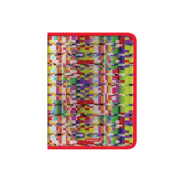 Папка для тетрадей на молнии пластиковая ErichKrause Random Tetris, А4 (в пакете по 4 шт.)