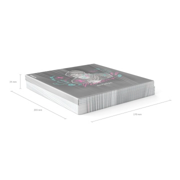 Тетрадь общая ученическая с пластиковой обложкой на скобе ErichKrause Persons, Алгебра, 48 листов, к