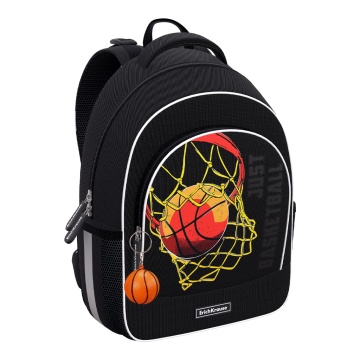 Ученический рюкзак с грудной перемычкой ErichKrause ErgoLine 15L Basketball
