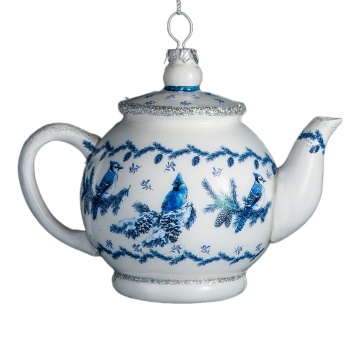 Украшение ErichKrause Decor Чайничек 12см, стекло