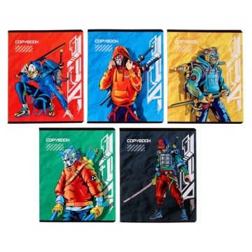 Тетрадь А-5 48л. Супергерои .клетка